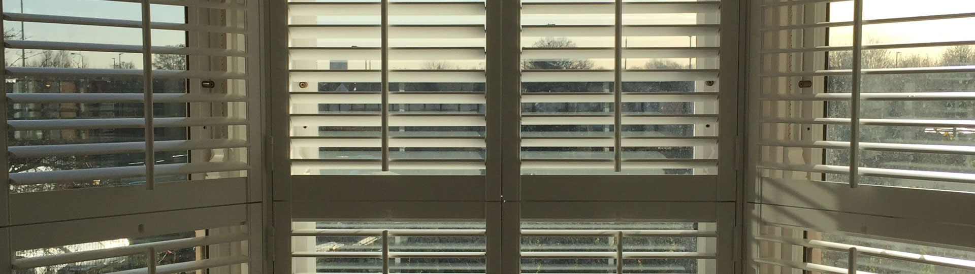 Beautifully spray painted shutters