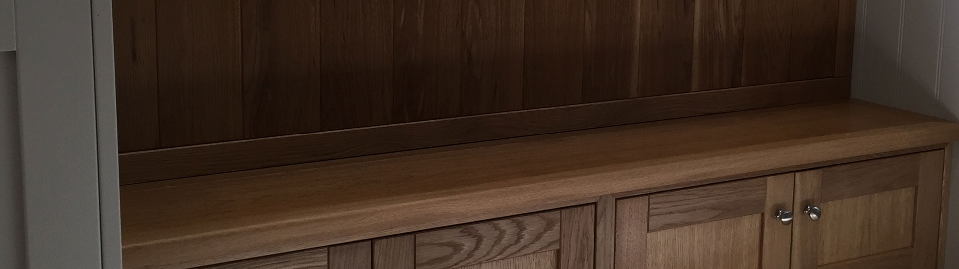 Stunning sprayed wooden bench seat