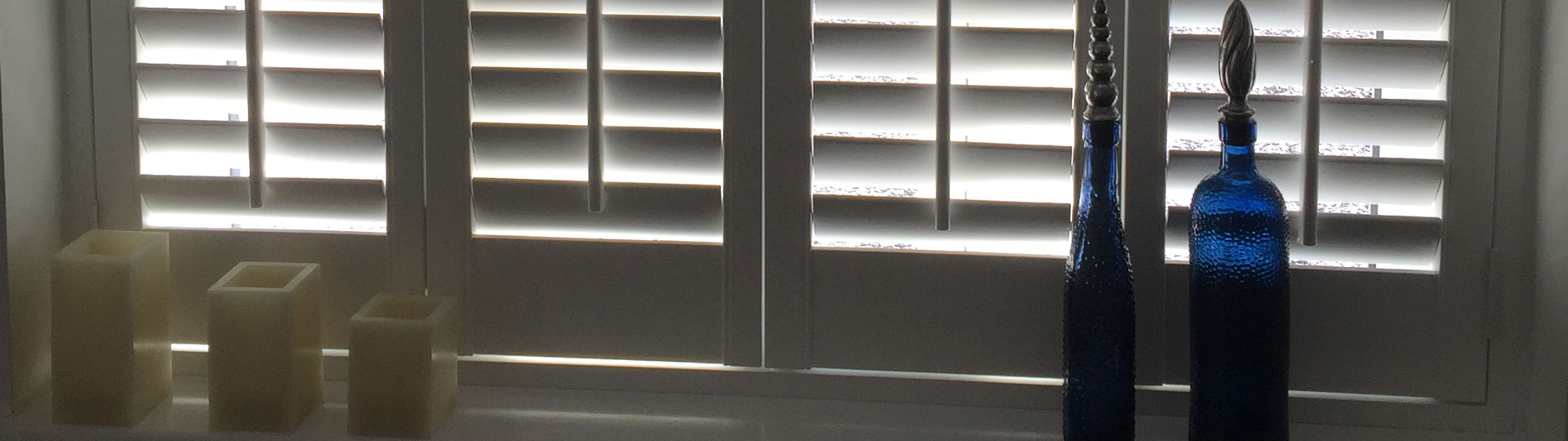 Window shutters perfectly sprayed